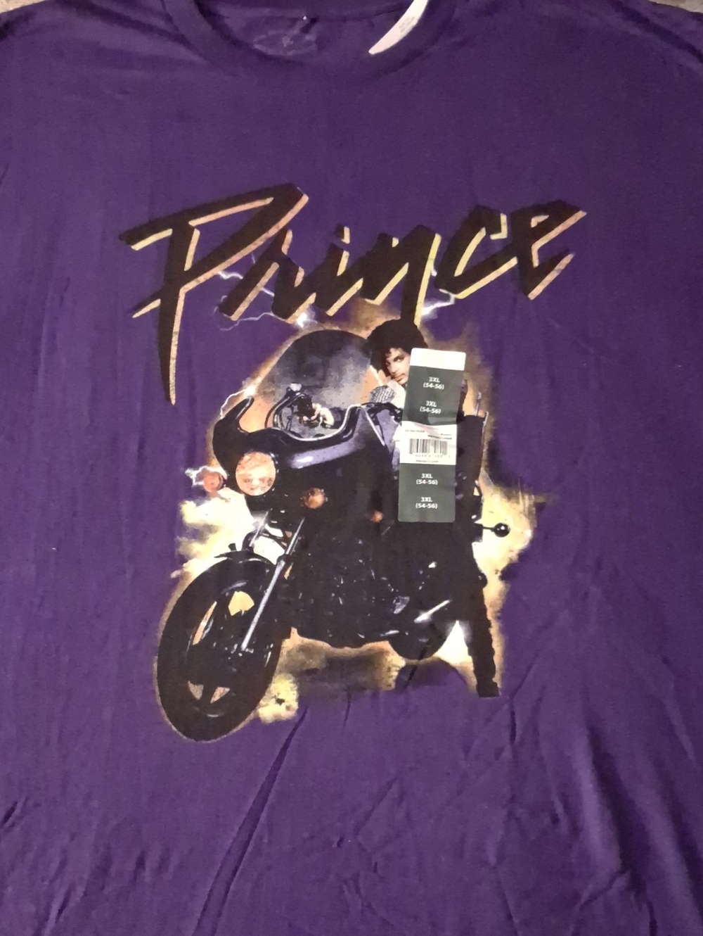 Prince Purple Graphic Mens T-Shirt